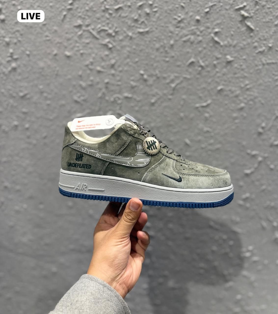 Airforce Custom Performance Keychain Grey Blue 2025 Edition (3)