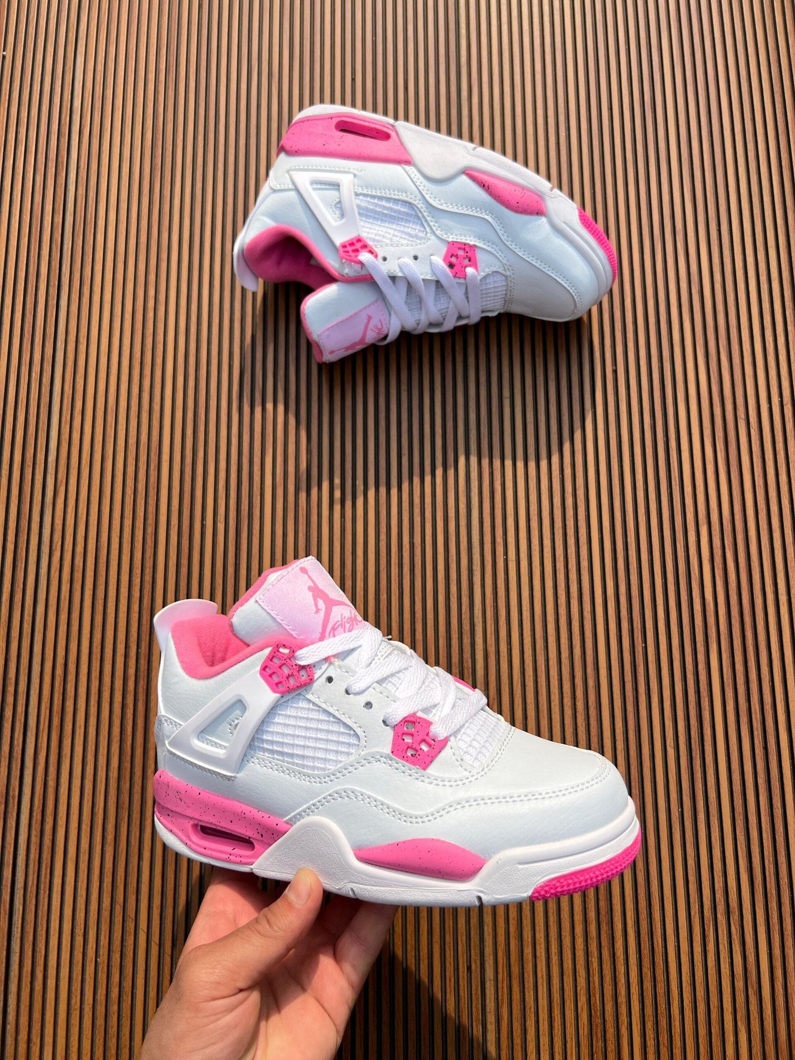 Retro 4 Premium Quality Girls Sneakers 2 Colors (2) Retro 4 Premium Quality Girls Sneakers 2 Colors (2)
