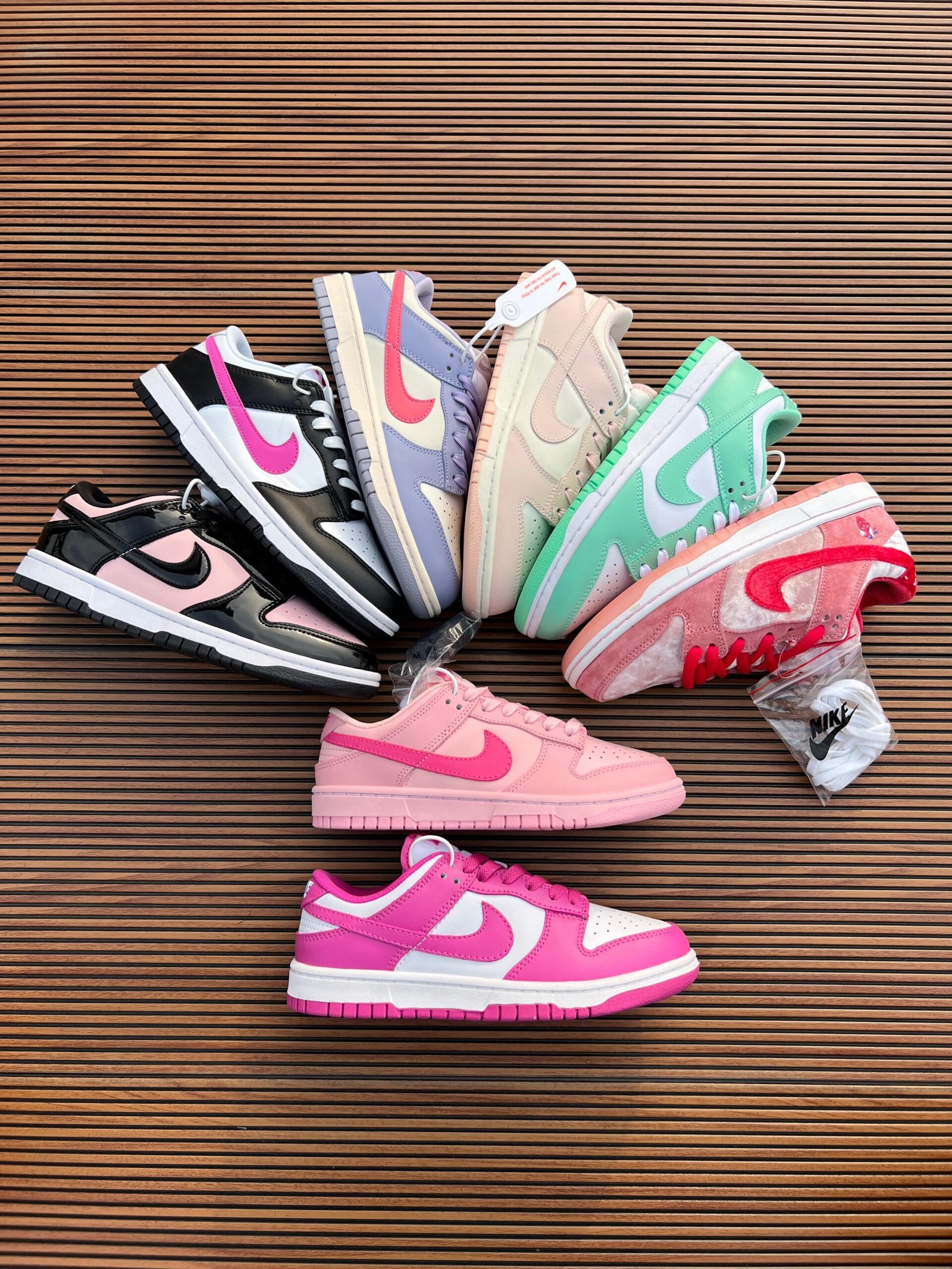 SB Dunk Girls Premium Full Leather Athletic Sneakers 8 Colors (16)