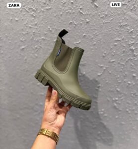 Green Chelsea Boots for Girls – Modern Store Style Essential (3)
