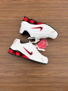 Shox R4 White Sneakers – Premium Performance Street Style (2)