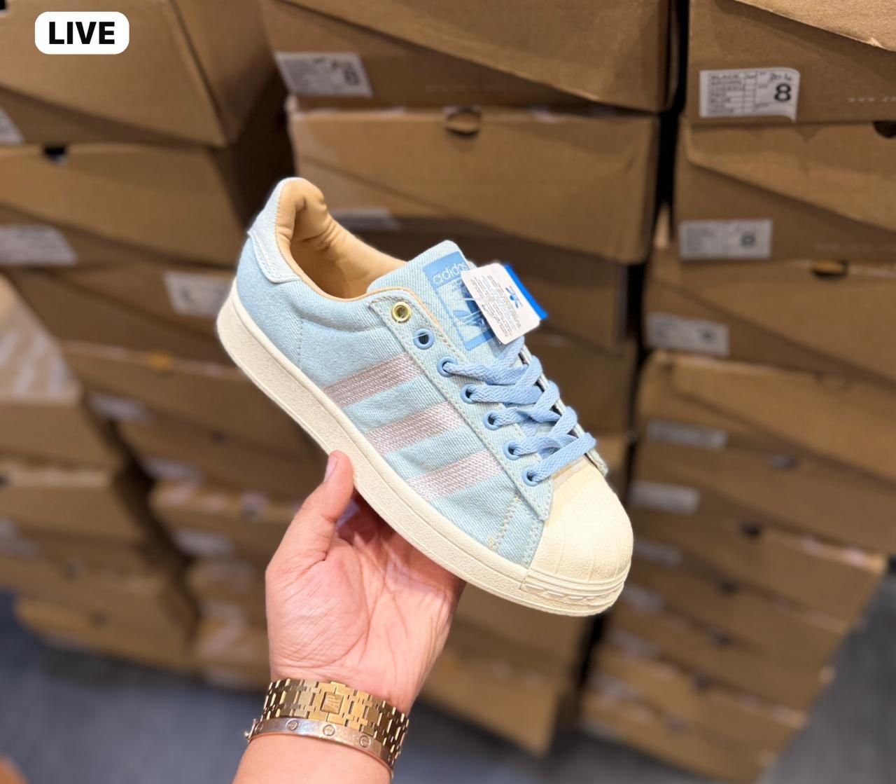 Superstar Denim Sky Sneakers – Second Generation 2025 Style (3) Superstar Denim Sky Sneakers – Second Generation 2025 Style (3)