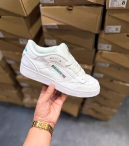 Classic Full White Sneakers – Clean Everyday Street Style