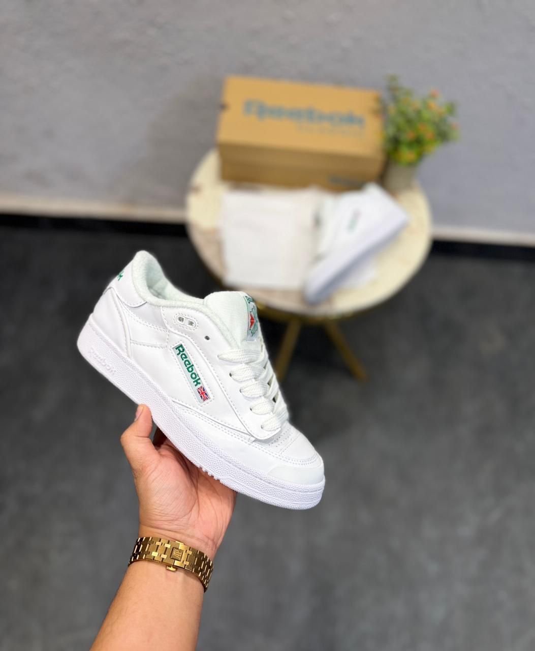 Classic Full White Sneakers – Clean Everyday Street Style