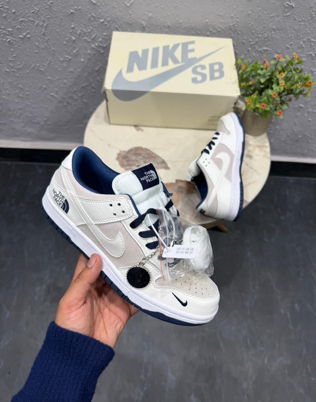 SB Dunk White Blue Sneakers – Premium Street Style Design