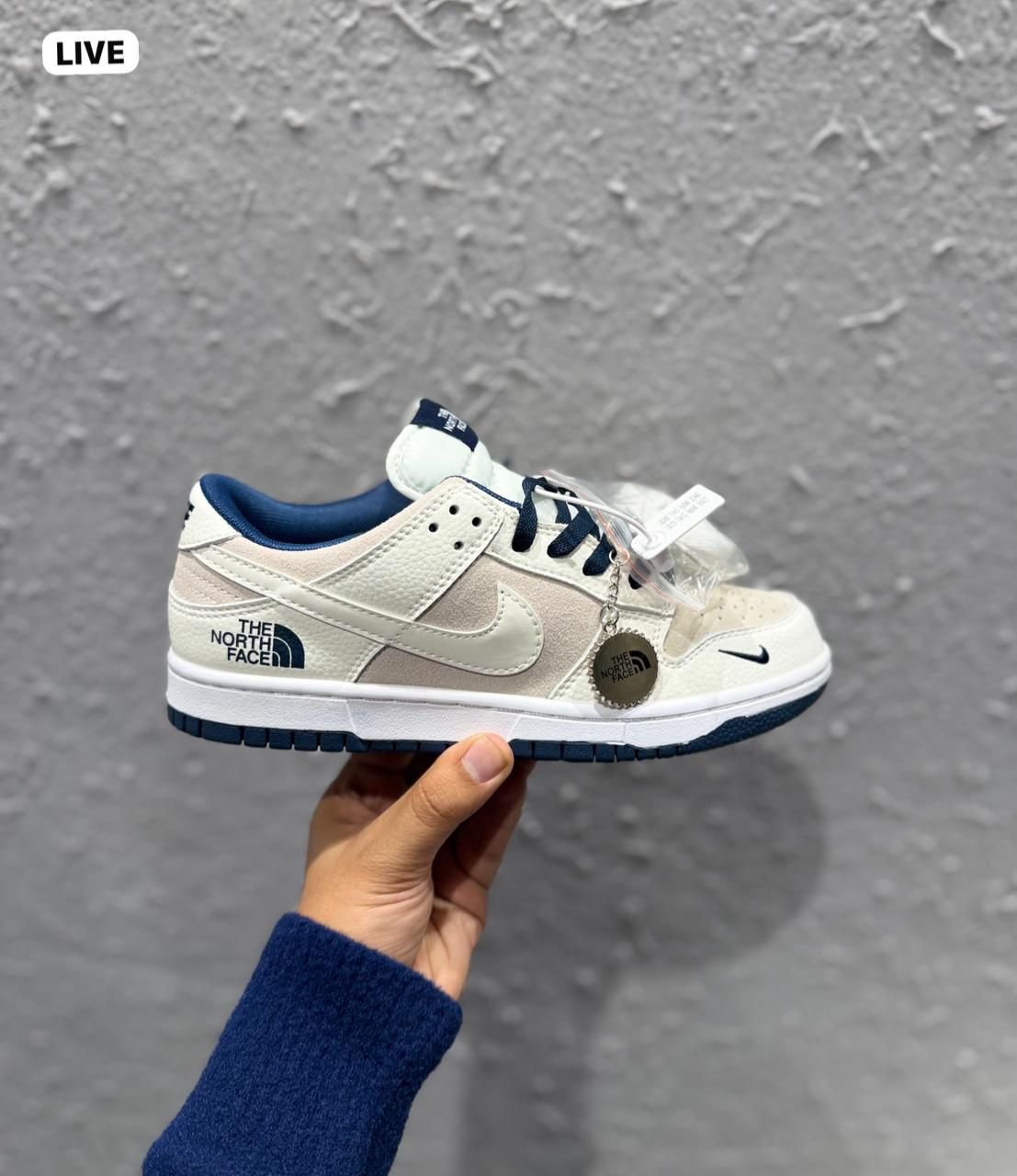 SB Dunk White Blue Sneakers – Premium Street Style Design